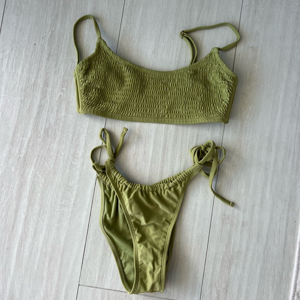 Target green bikini